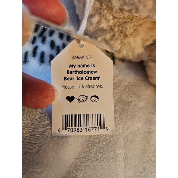 Jellycat Bartholomew Bear Ice Cream NWT - Picture 6 of 10
